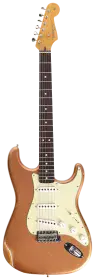 Fender Custom Shop 1963 Stratocaster Relic Aged Copper Metallic #3