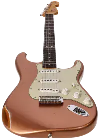 Fender Custom Shop 1963 Stratocaster Relic Aged Copper Metallic #3 3